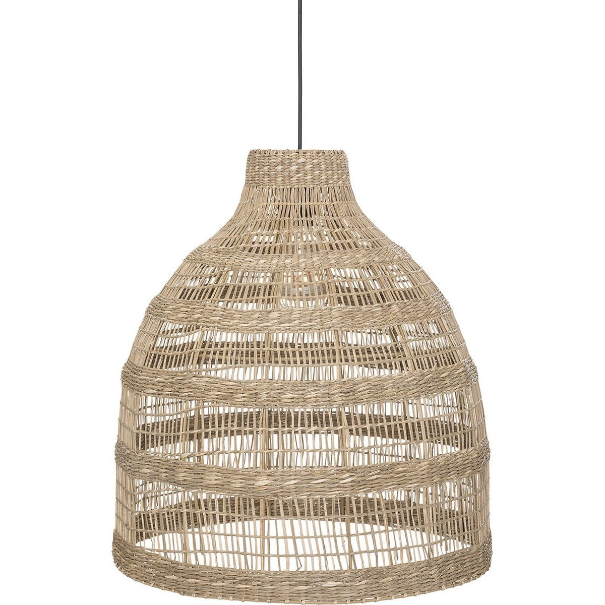 Atmosphera Seaview hanglamp van riet, 45 cm