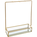 Atmosphera sieradenhouder Archi, goudkleurig metaal, H 26 cm