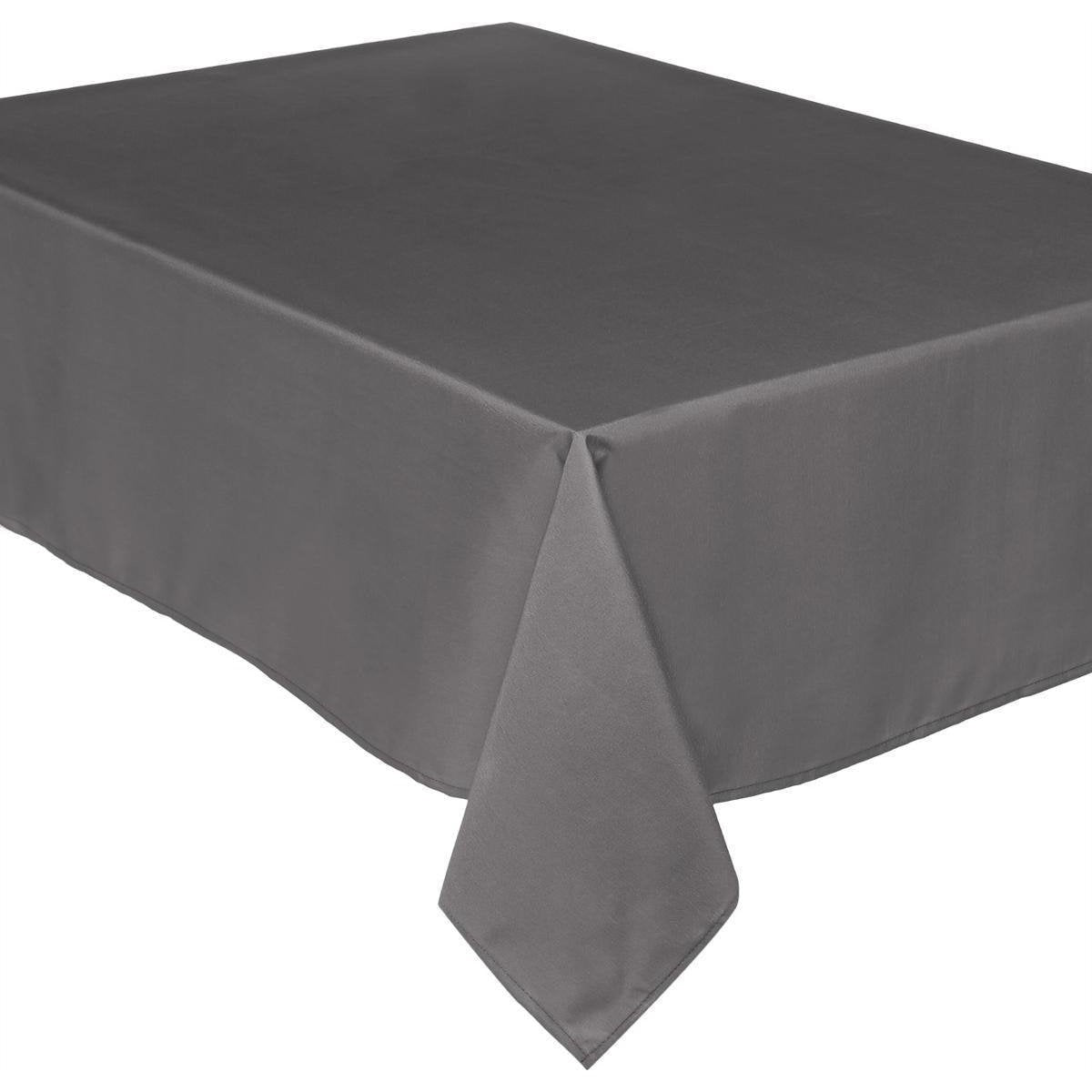 Atmosphera tafelkleed grijs 240 x 140 cm, polyester
