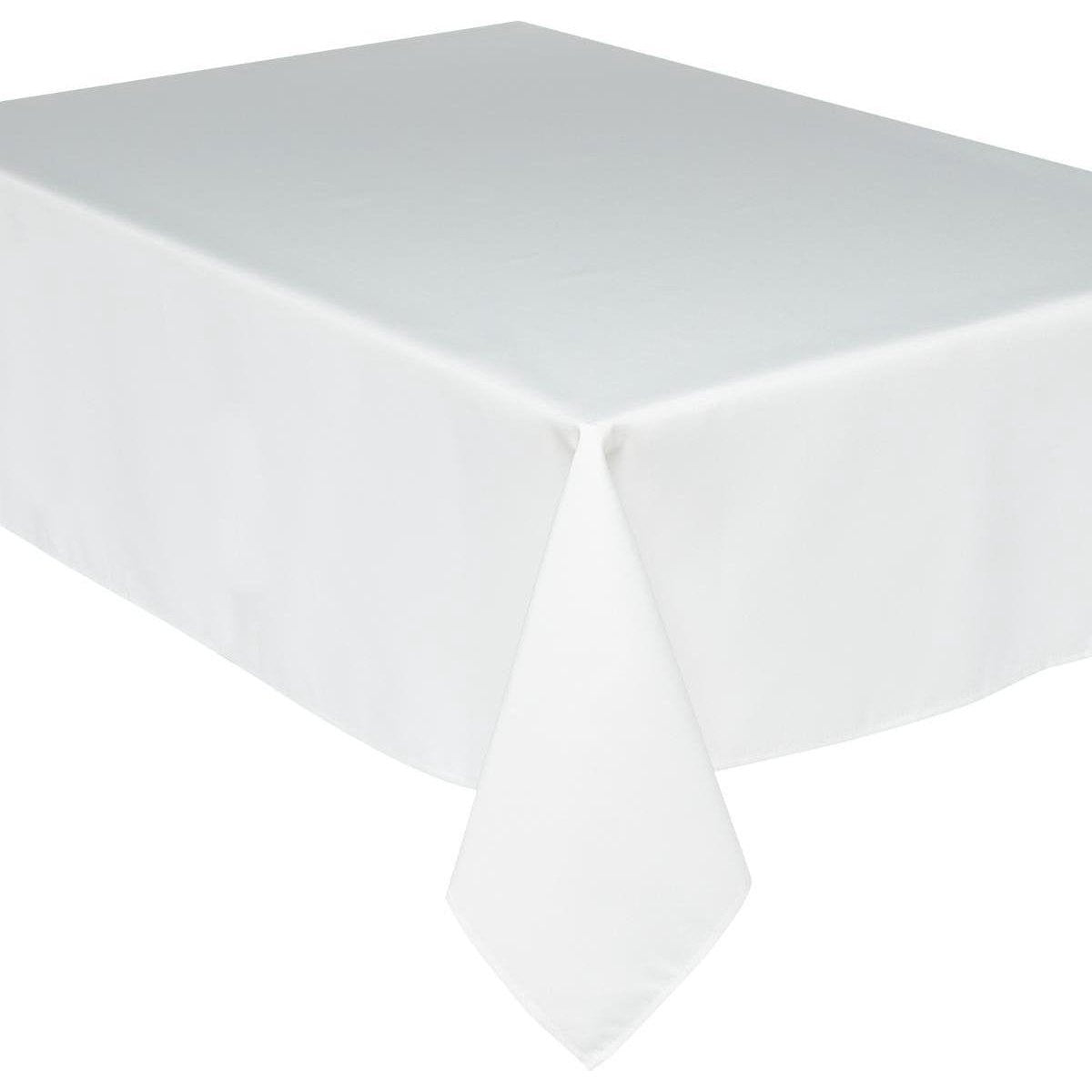 Atmosphera Tafelkleed - 240 x 140 cm - ivoor wit - Eettafel tafellakens - polyester