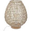Atmosphera tafellamp Etel, beige, Ø 30,5 x 35,5 cm