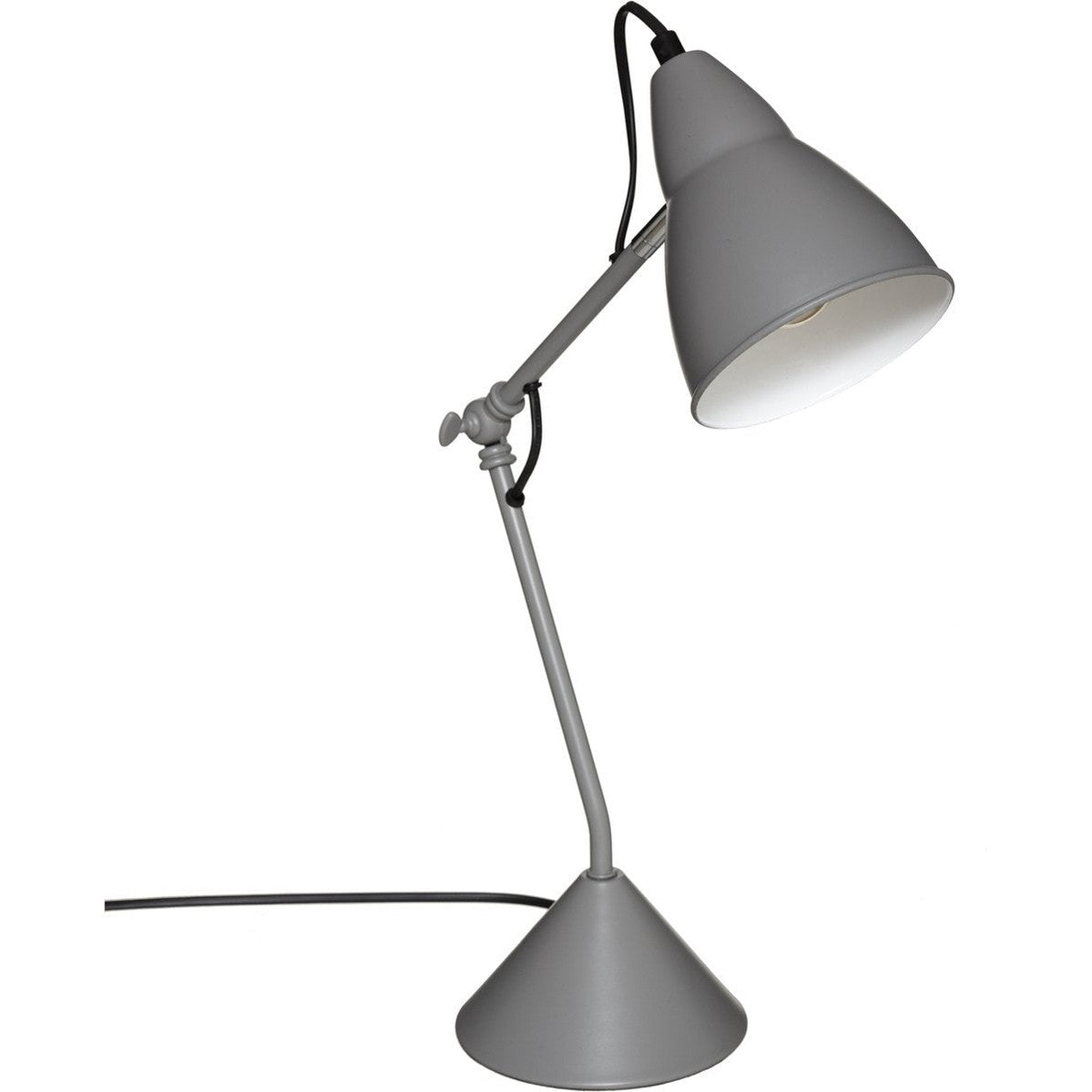 Atmosphera tafellamp Design Light Classic, grijs, H 62 cm
