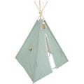 Atmosphera tipi speeltent groenblauw, 120 x 120 x 160 cm