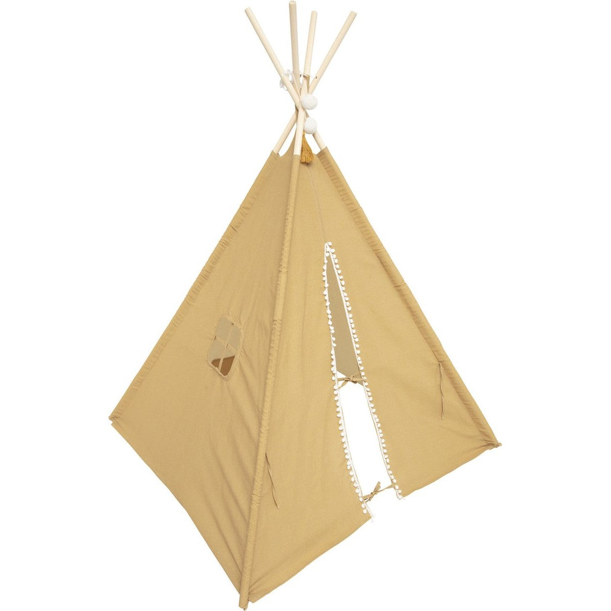 Atmosphera tipi speeltent geel, 120 x 120 x 160 cm