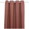 Atmosphera verduisteringsgordijnen 2x, 135 x 240 cm, terracotta