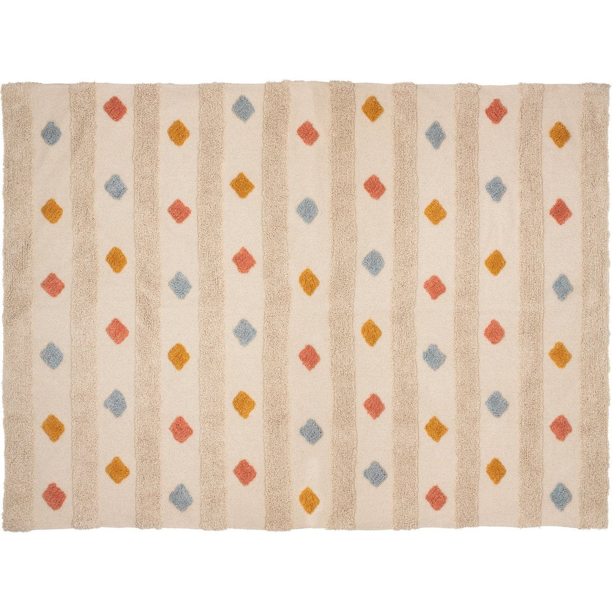 Atmosphera Mariette vloerkleed van getuft katoen, 120 x 170 cm (2)