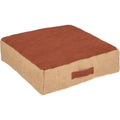 Atmosphera vloerkussen Saigon, beige en terracotta, 48 x 48 cm