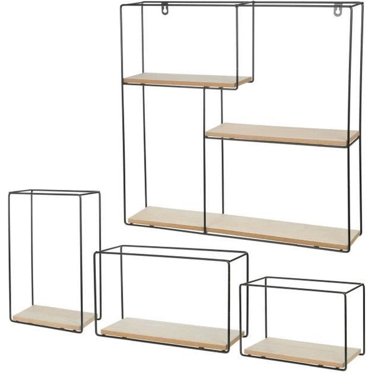 Atmosphera wandplanken, set van 4 (2)
