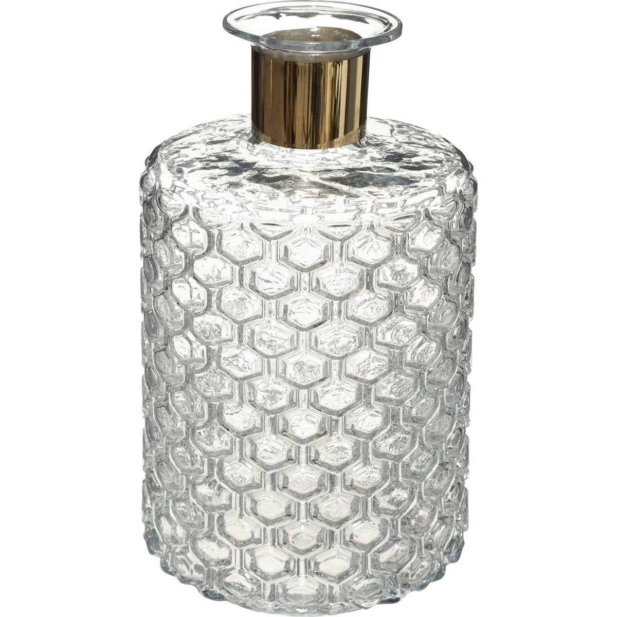 Atmosphera bloemenvaas Elegance apothekersfles, glas, 26 x 15 cm
