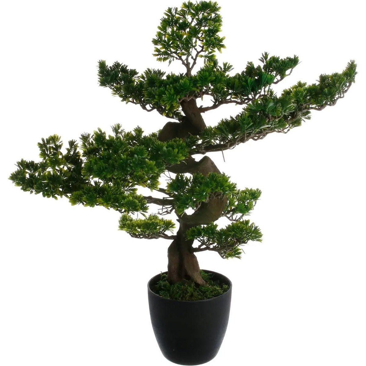 Atmosphera bonsai kunstplant in keramische pot, 80 cm