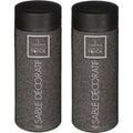Atmosphera decoratiezand zwart, 750 g, set van 2