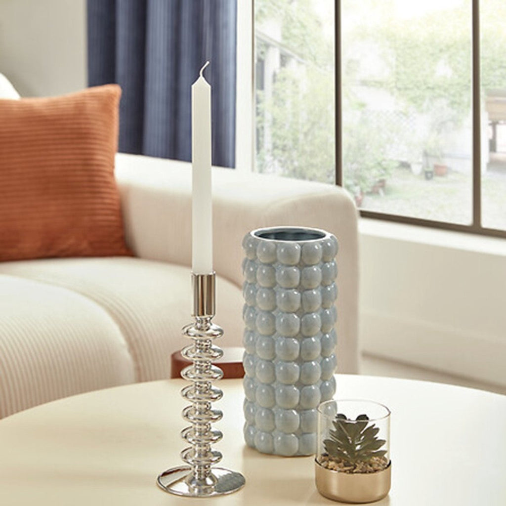 Atmosphera kandelaars dinerkaarsen, glas, set van 2, 22 cm (5)
