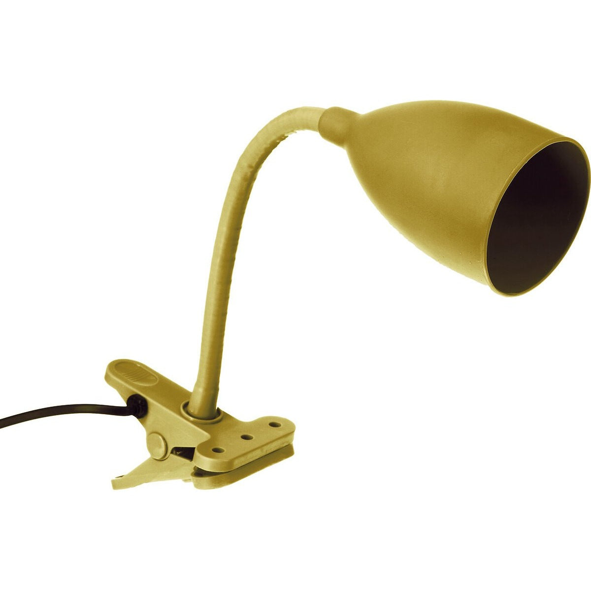 Atmosphera klemlamp Design Light Classic, okergeel, H 43 cm