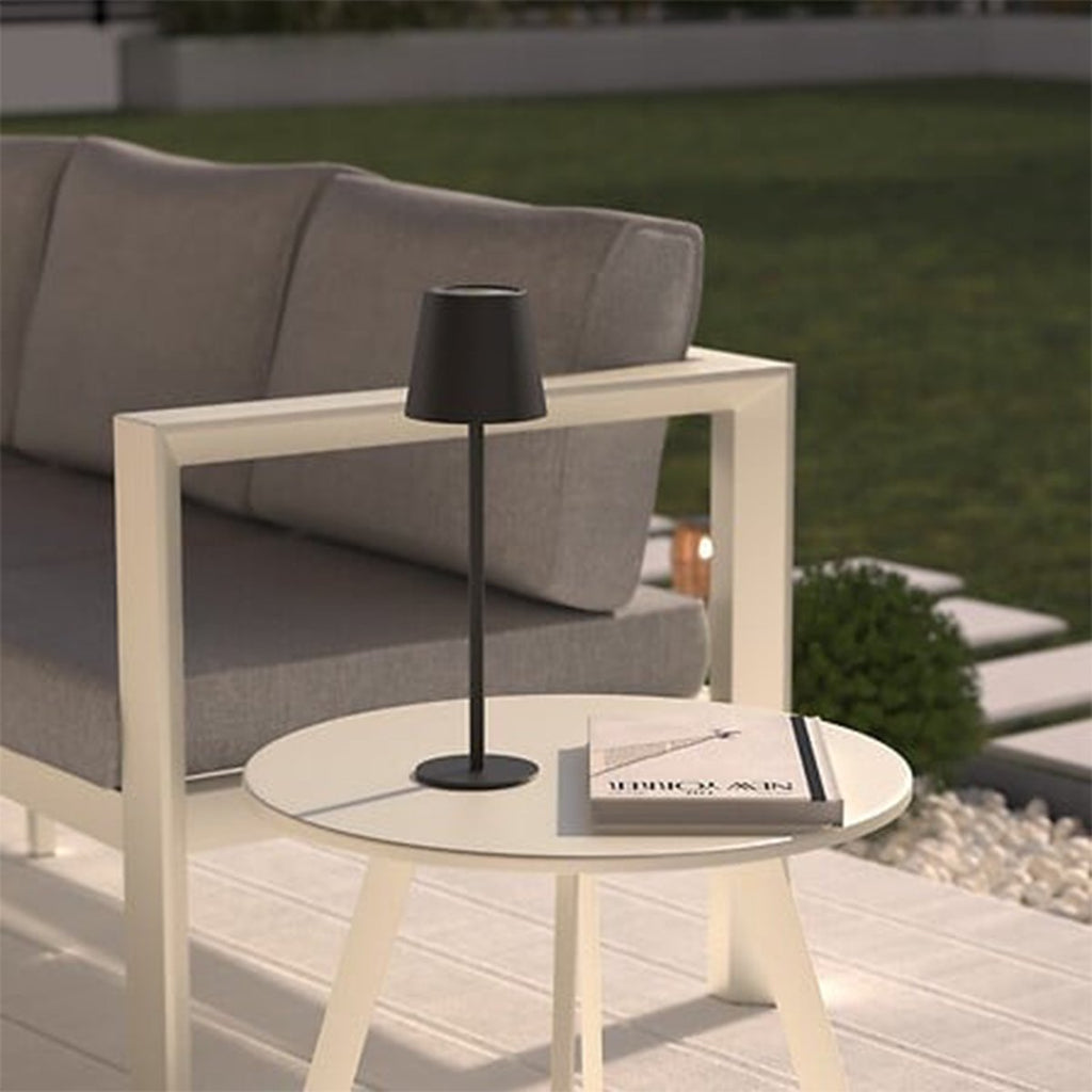 Atmosphera Cody draagbare tafellamp, zwart, set van 2 (3)