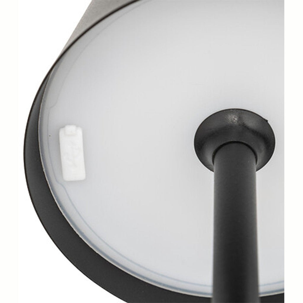 Atmosphera Cody draagbare tafellamp, zwart (2)