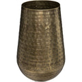 Atmosphera vaas Oase, goud metaal, H 23 cm, Ø 15 cm