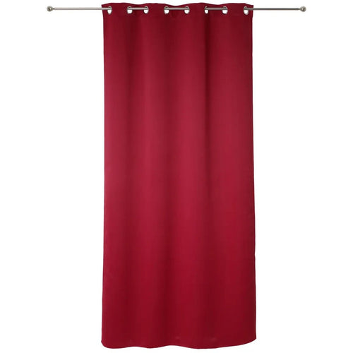 Atmosphera 2x verduisteringsgordijn rood, 135 x 240 cm
