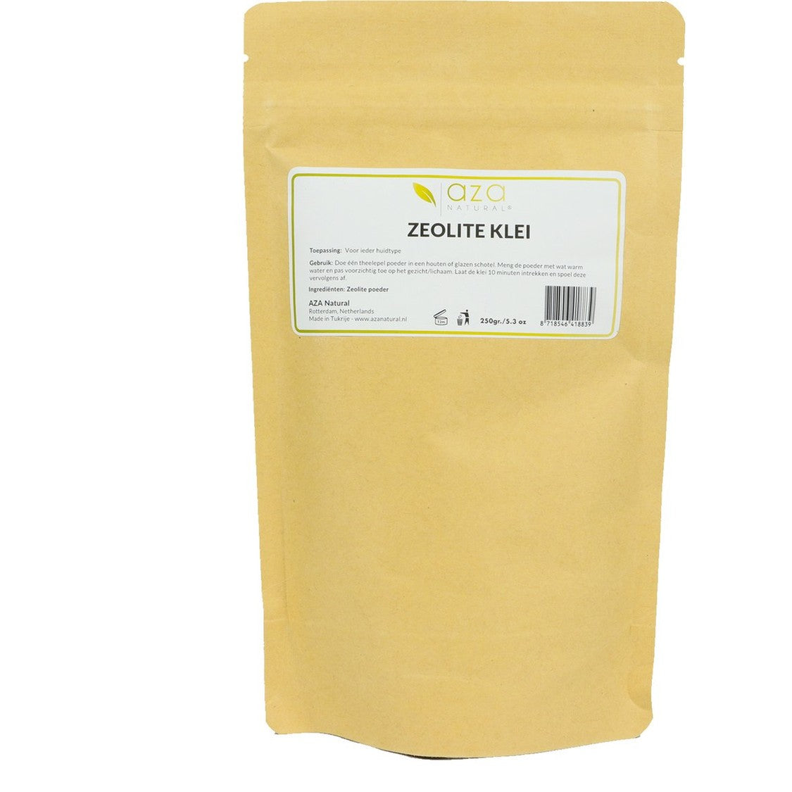 Aza Natural zeolietklei gezichtsmasker, zuiverend