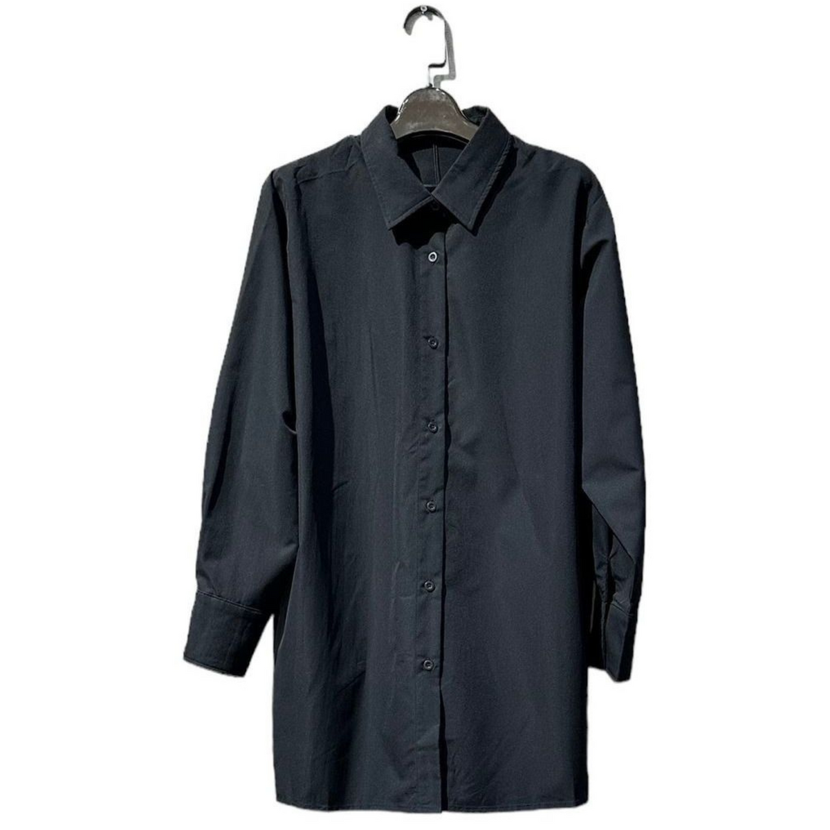 Basic blouse, zwart