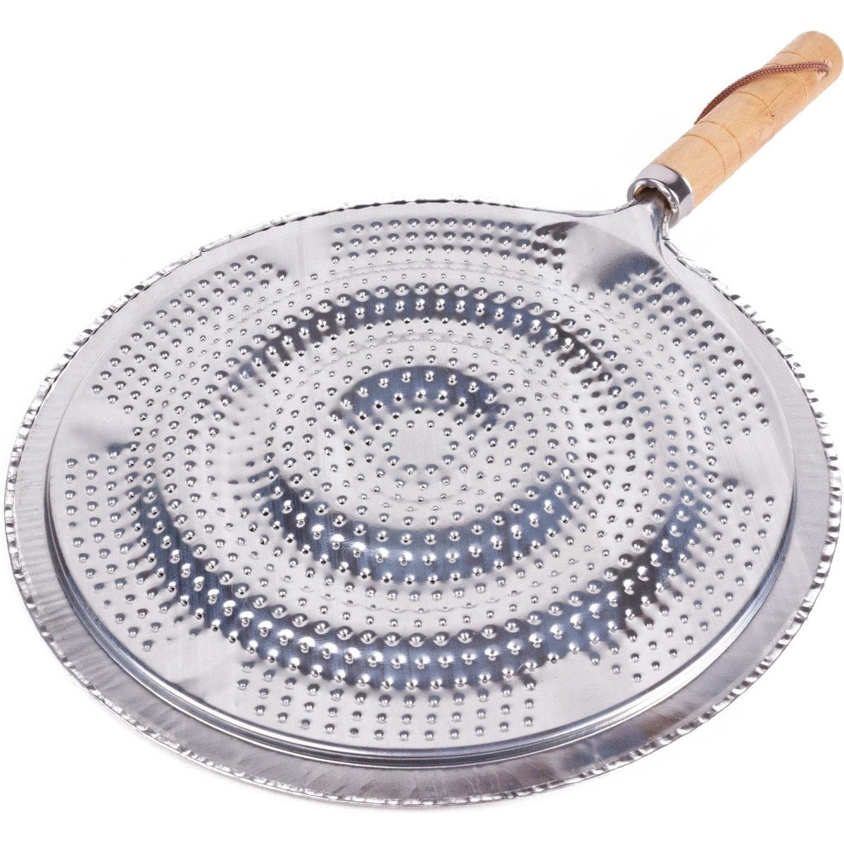 Benson sudderplaat 21 cm met houten handgreep