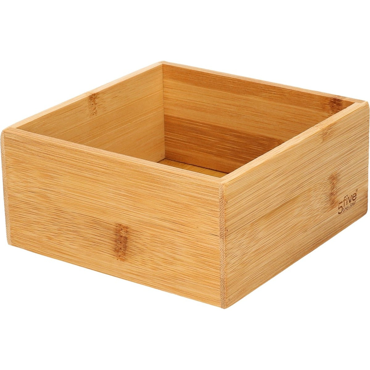 Bestekbak Tidy Smart, 1 vak, bamboe, 15 x 15 x 7 cm