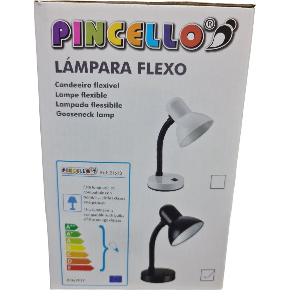 Bureaulamp Flexible met E27-fitting