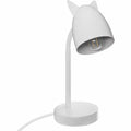 Atmosphera bureaulamp met oortjes, wit, 18 x 12,5 x 31 cm