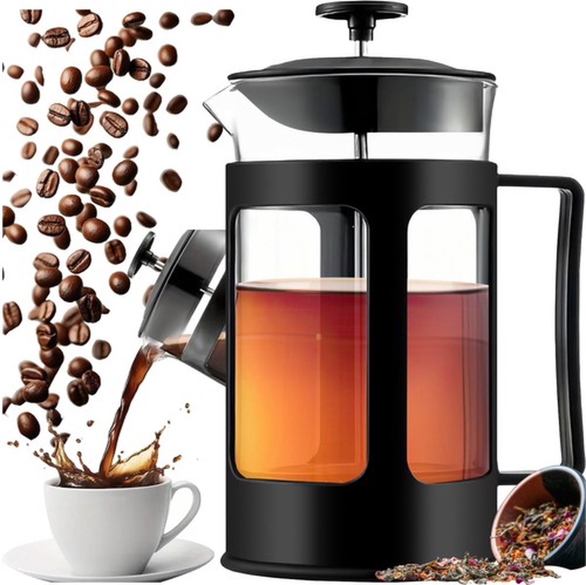 Ruhhy cafetière french press, 1 L