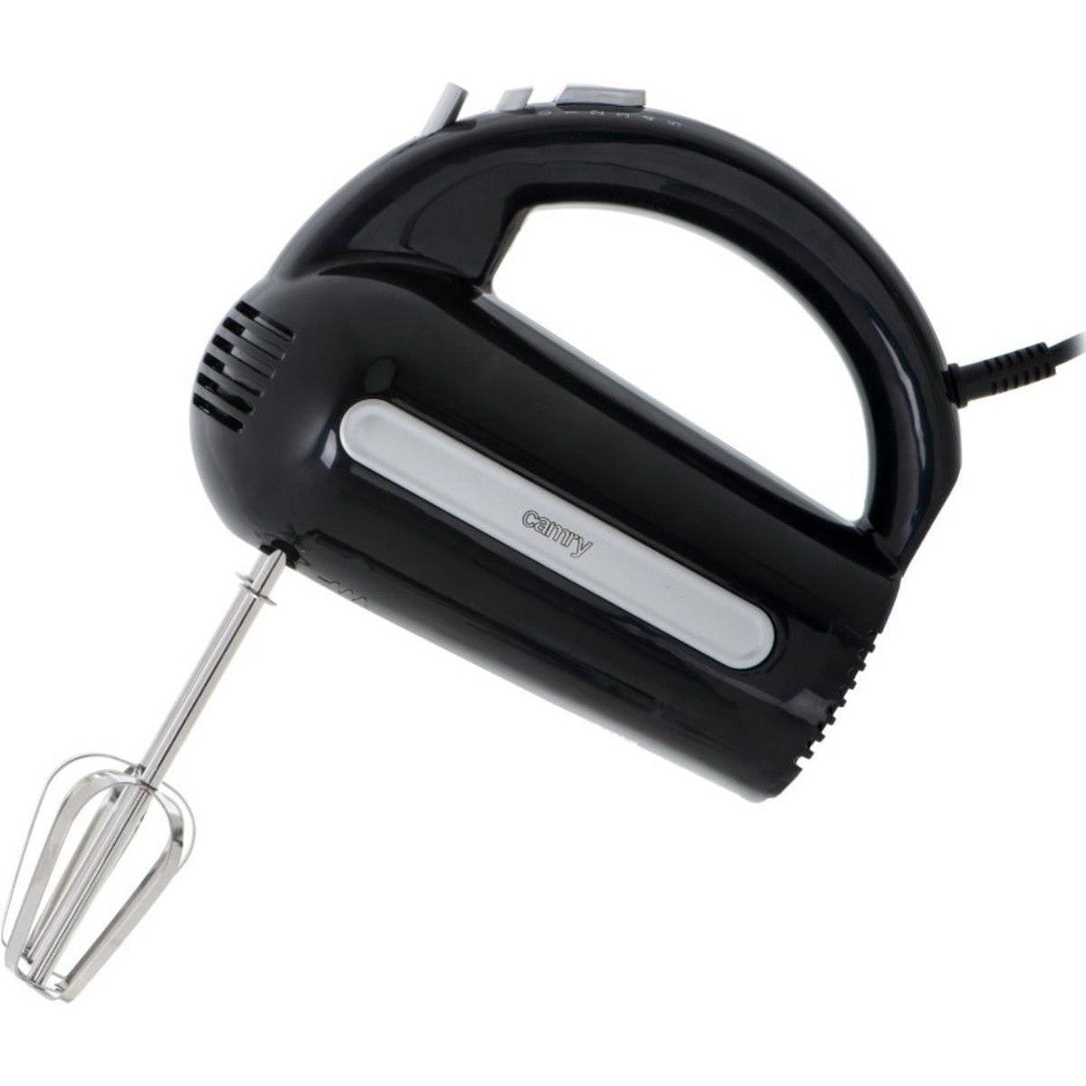 Camry handmixer zwart met 5 snelheden