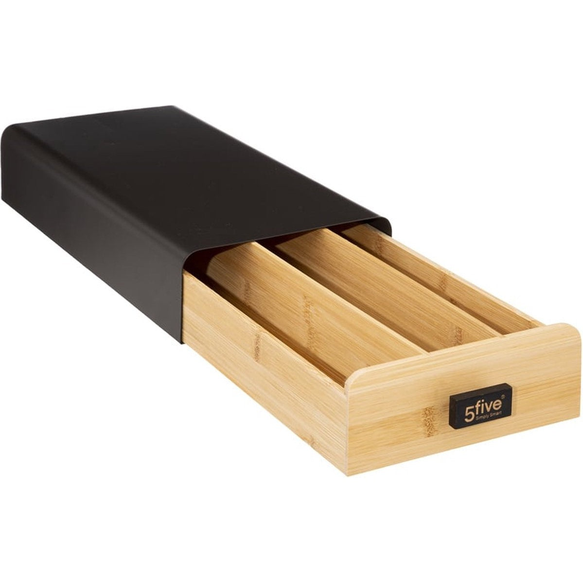 Capsulehouder zwart metaal en bamboe, Nespresso en Dolce Gusto (10)