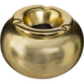 Asbak keramiek goud, Ø 13,5 cm