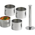 Cosy&Trendy garneercirkels met stamper, Ø 7 cm, set van 4