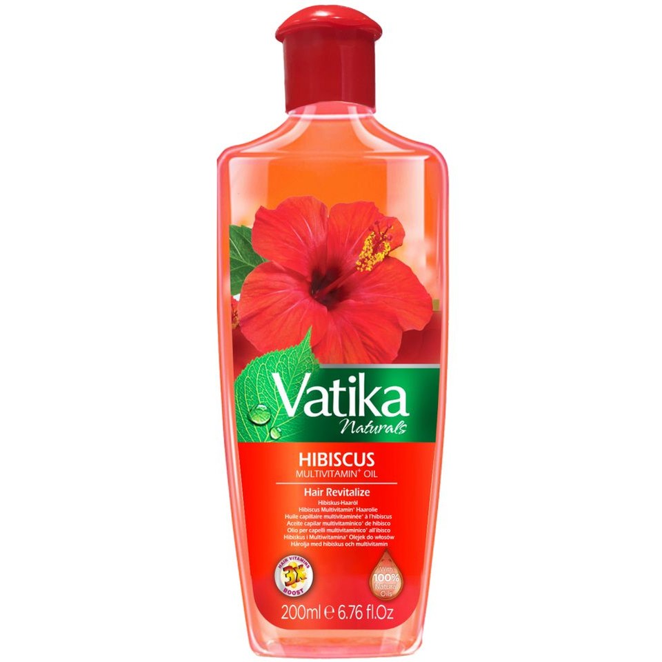 Dabur Vatika haarolie met hibiscus, 200 ml