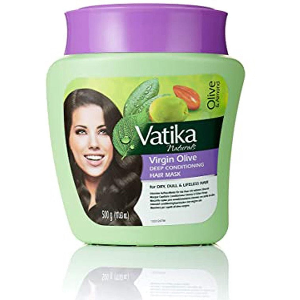 Dabur Vatika Naturals Virgin Olive haarmasker, 500 g