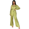 Demi set blouse en broek, lime