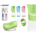 Draagbare waterfles voor honden 330 ml, groen