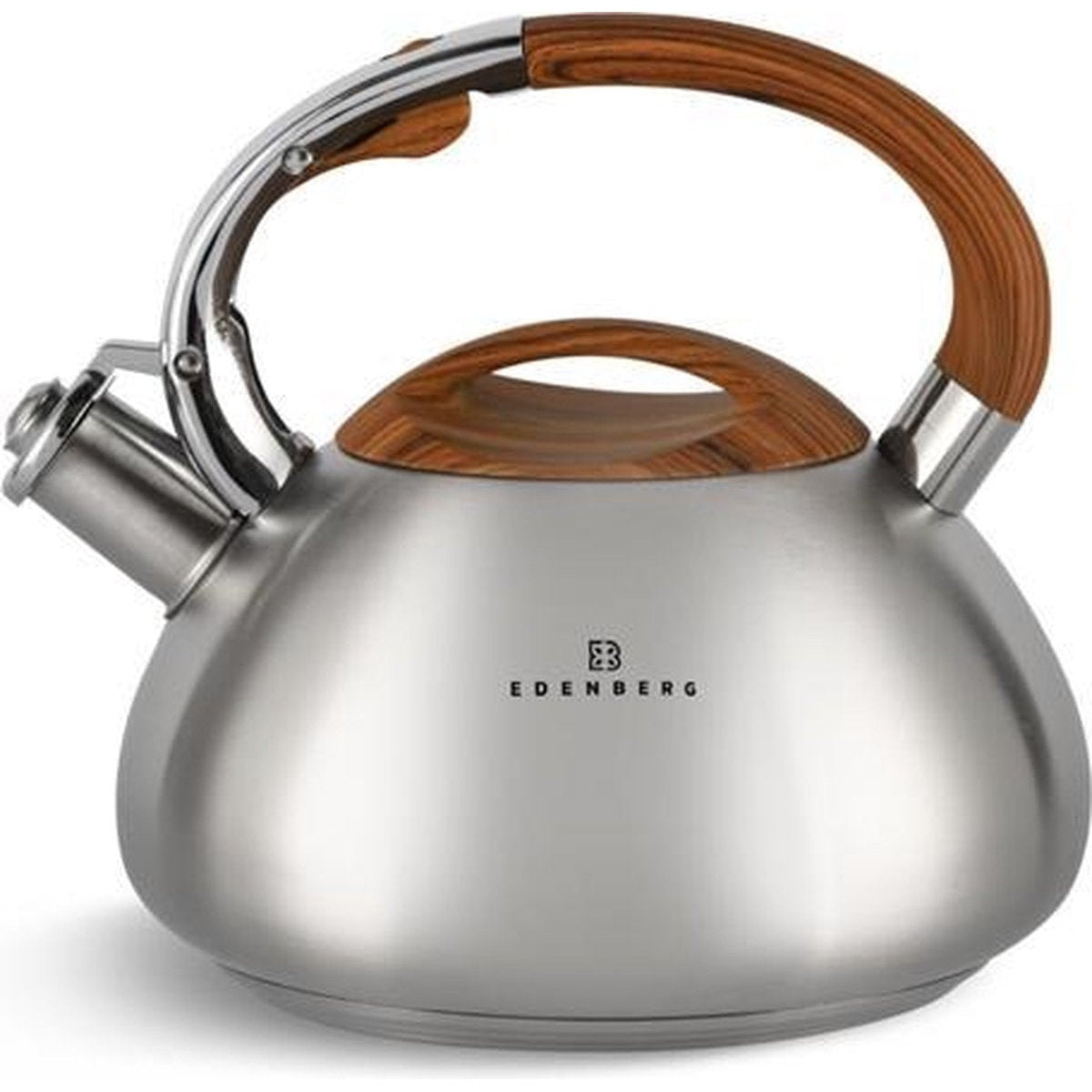 Edënbërg Classic Line fluitketel van rvs, 3 L