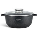 Edënbërg Stonetec Line kookpan met deksel, aluminium, Ø 22 cm