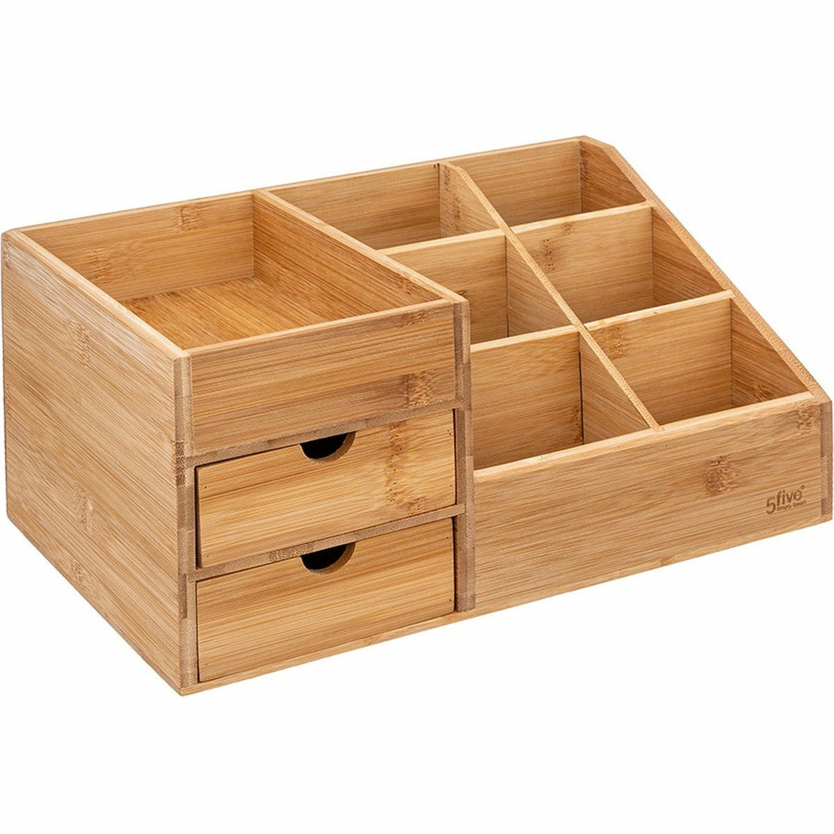 5Five sieraden- en make-uporganizer bamboe, 33 x 15 x 20 cm