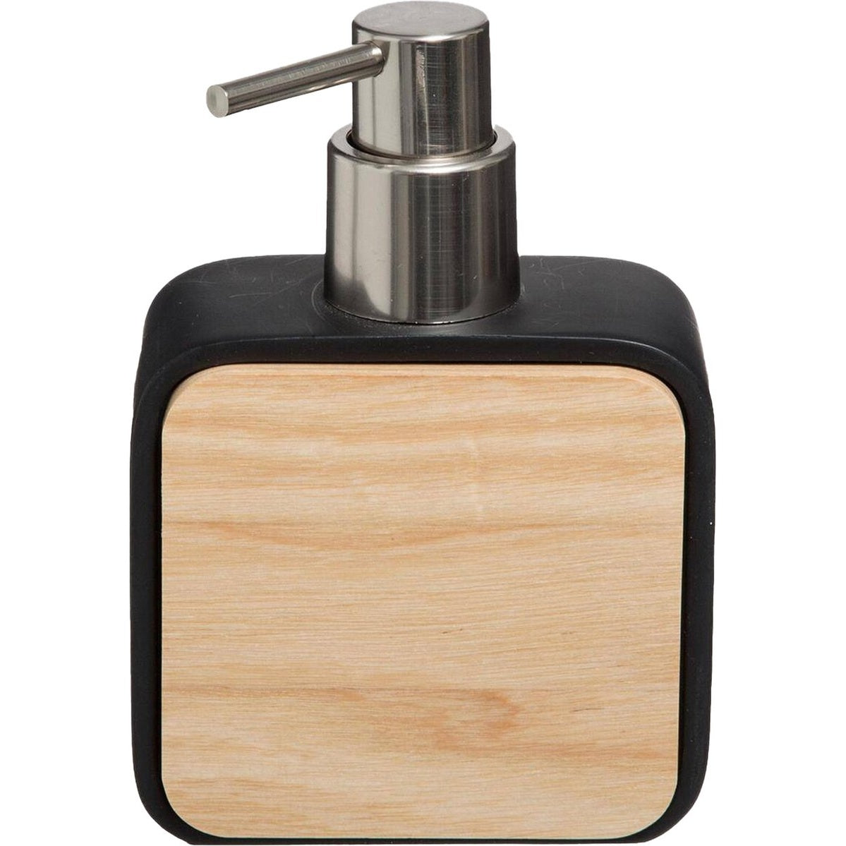 5Five zeepdispenser van polystone, zwart