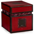 Arte geurkaars Rubrum rode vruchten, rood, 9 x 10 cm