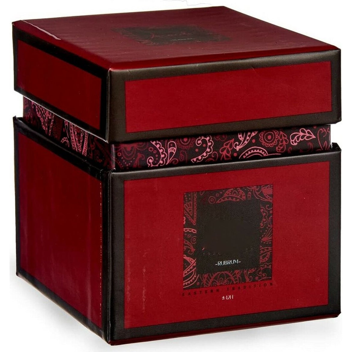 Arte geurkaars Rubrum rode vruchten, rood, 9 x 10 cm