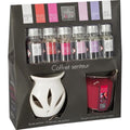 Atmosphera giftset geurkaars, oliebrander en 6 geurolies, 8-delig