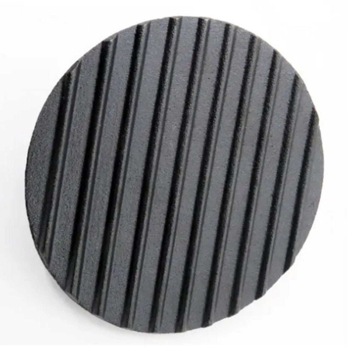 Gietijzeren hamburgerpress XL met houten handvat, rond, 17,5 cm (2)