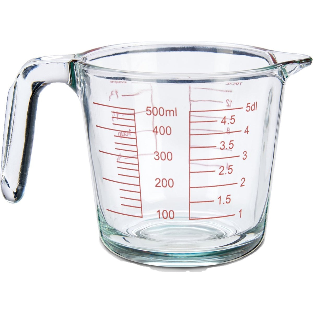 Glazen maatbeker, 500 ml