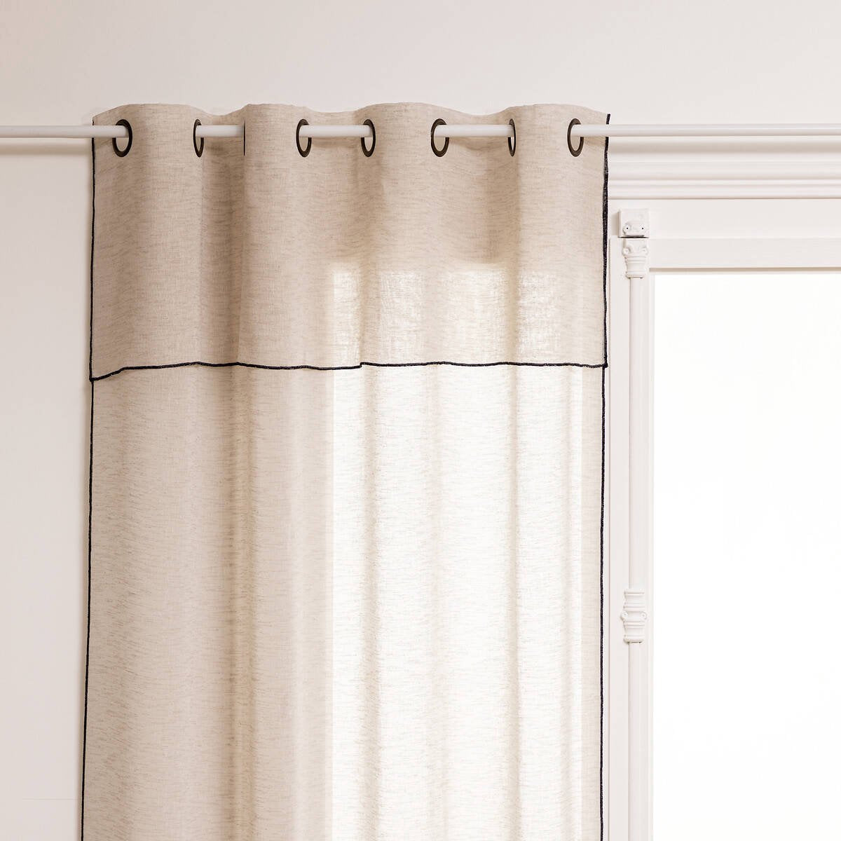 Atmosphera gordijn Fred met ringen, 140 x 240 cm