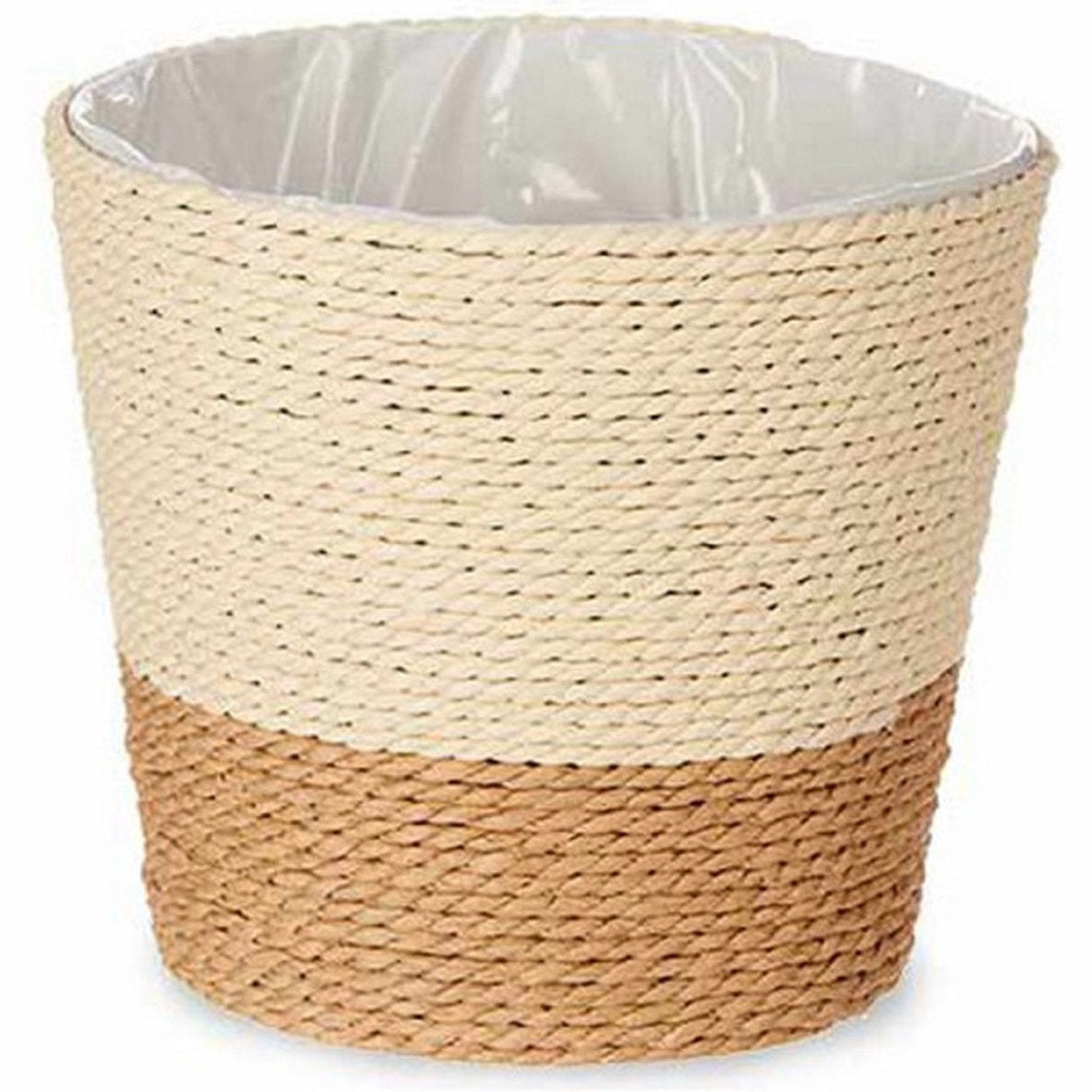 Grondlegger touw bruin natuurlijk, plastic, 15 x 14 cm
