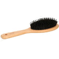 Haarborstel ovaal naturel, hout met varkenshaar, 24,5 cm