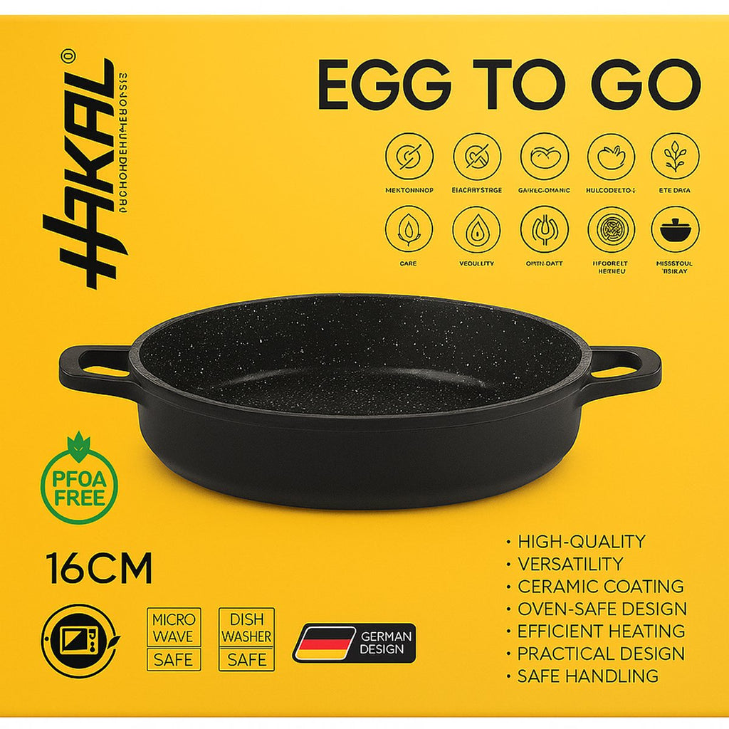 Hakal Egg to Go pan 18 cm, keramische antiaanbaklaag (4)