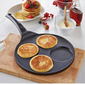 Kadirelli crêpemaker pannenkoekenpan 4 kops, marmeren antiaanbaklaag